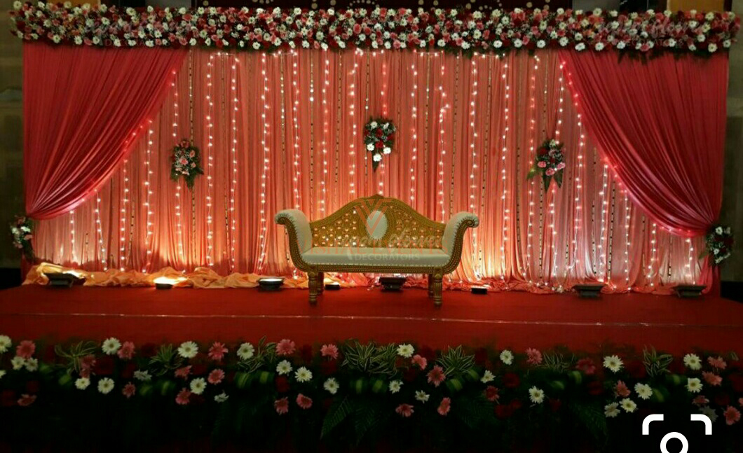 Engagement Backdrop Decoration