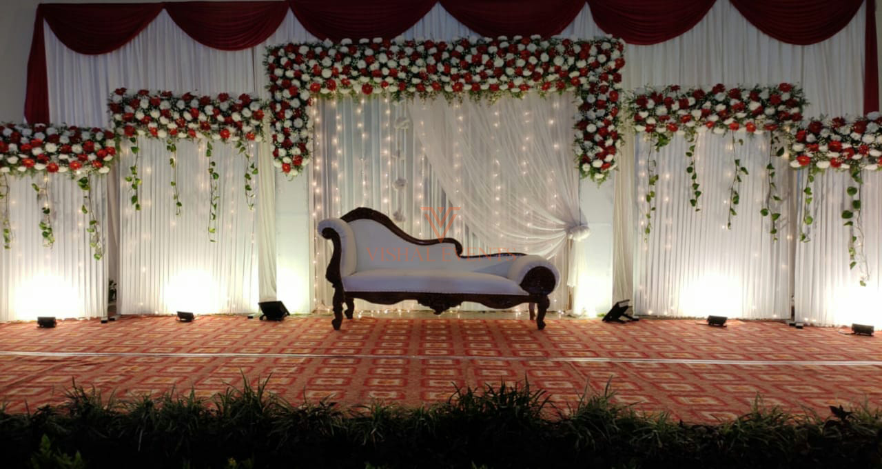 Engagement Backdrop Decoration