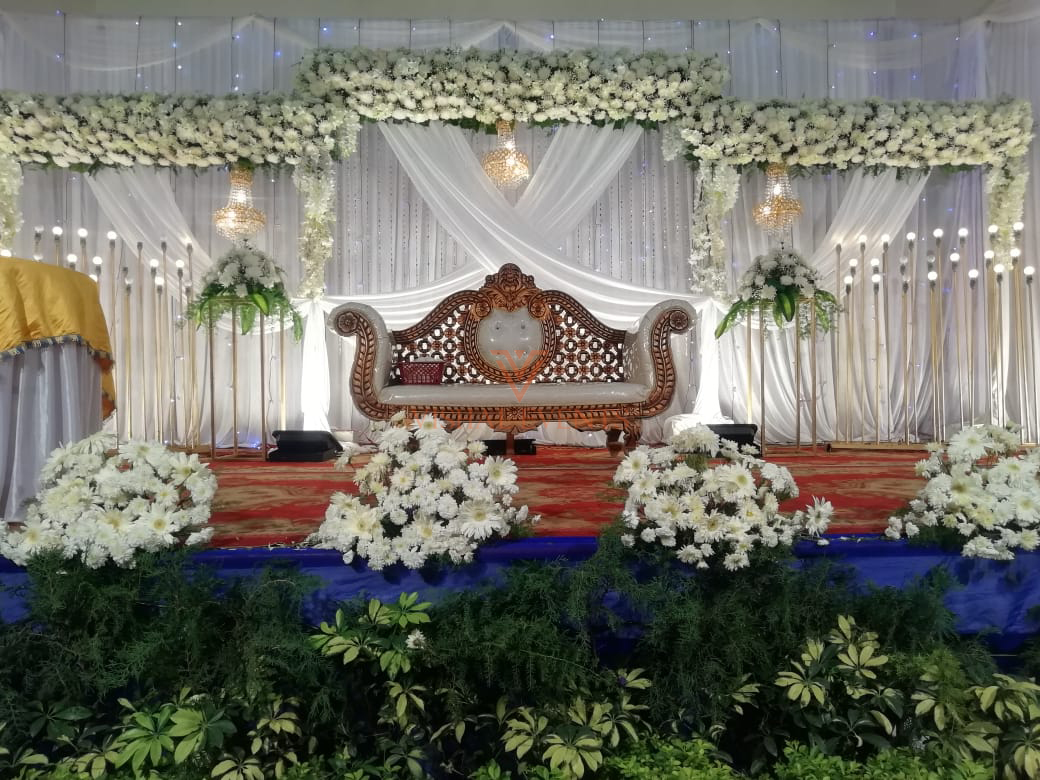 Engagement Backdrop Decoration