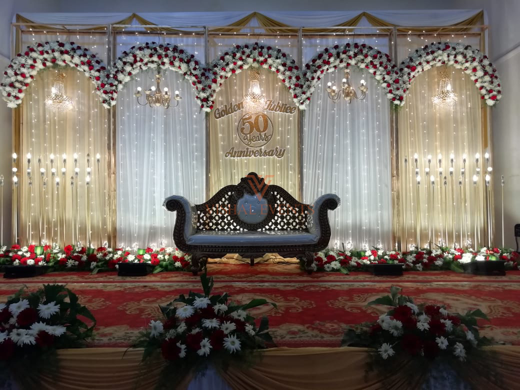 Anniversary Backdrop Decoration