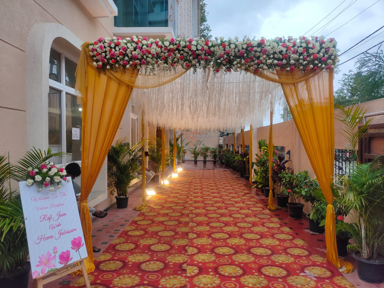 Wedding Outside Decoration
