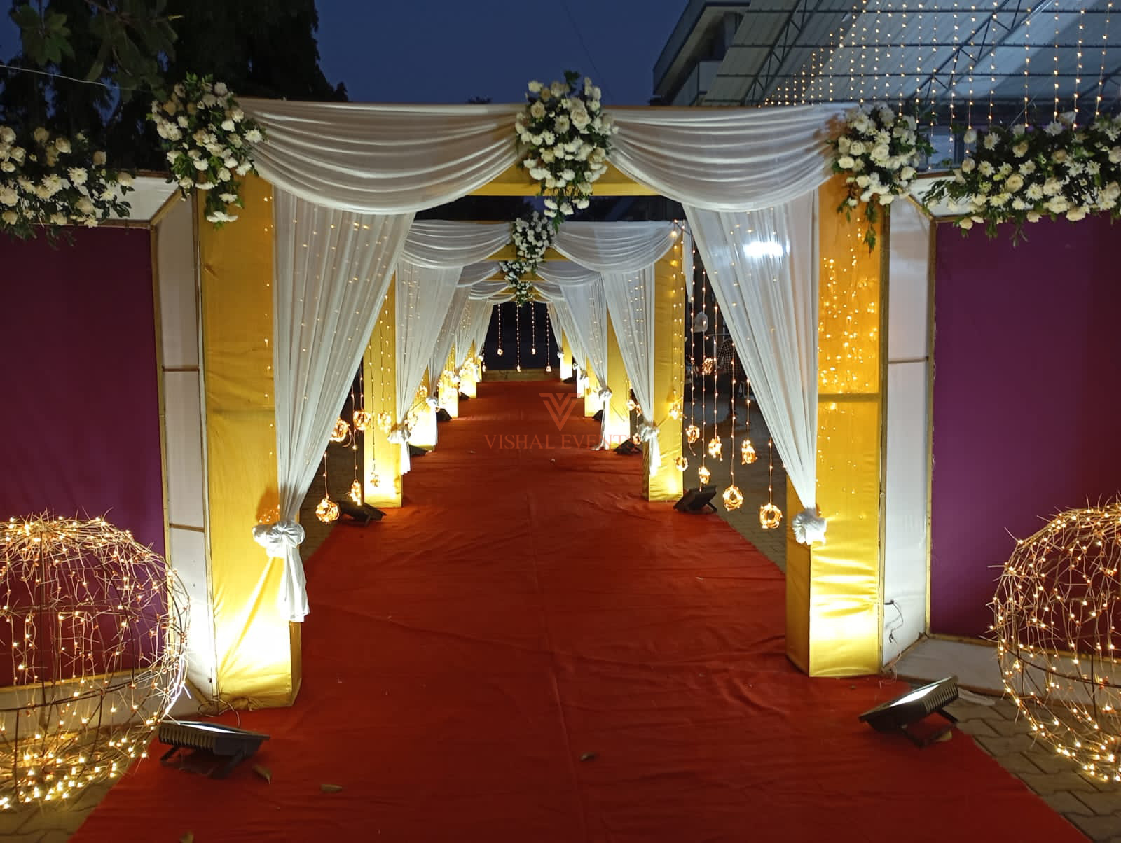 Wedding Outside Decoration