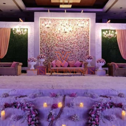 Engagement Backdrop Decoration