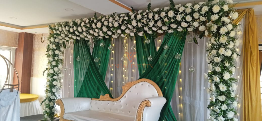 Engagement Backdrop Decoration