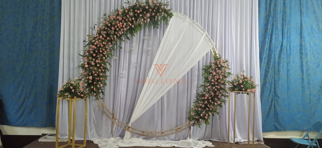 Engagement Backdrop Decoration